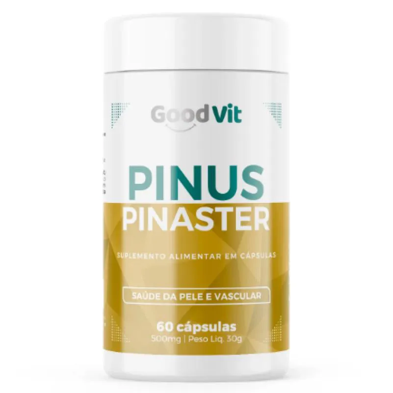 Pinus Pinaster Good Vit 60 cápsulas – Antioxidante Natural P/ Circulação e Pele
