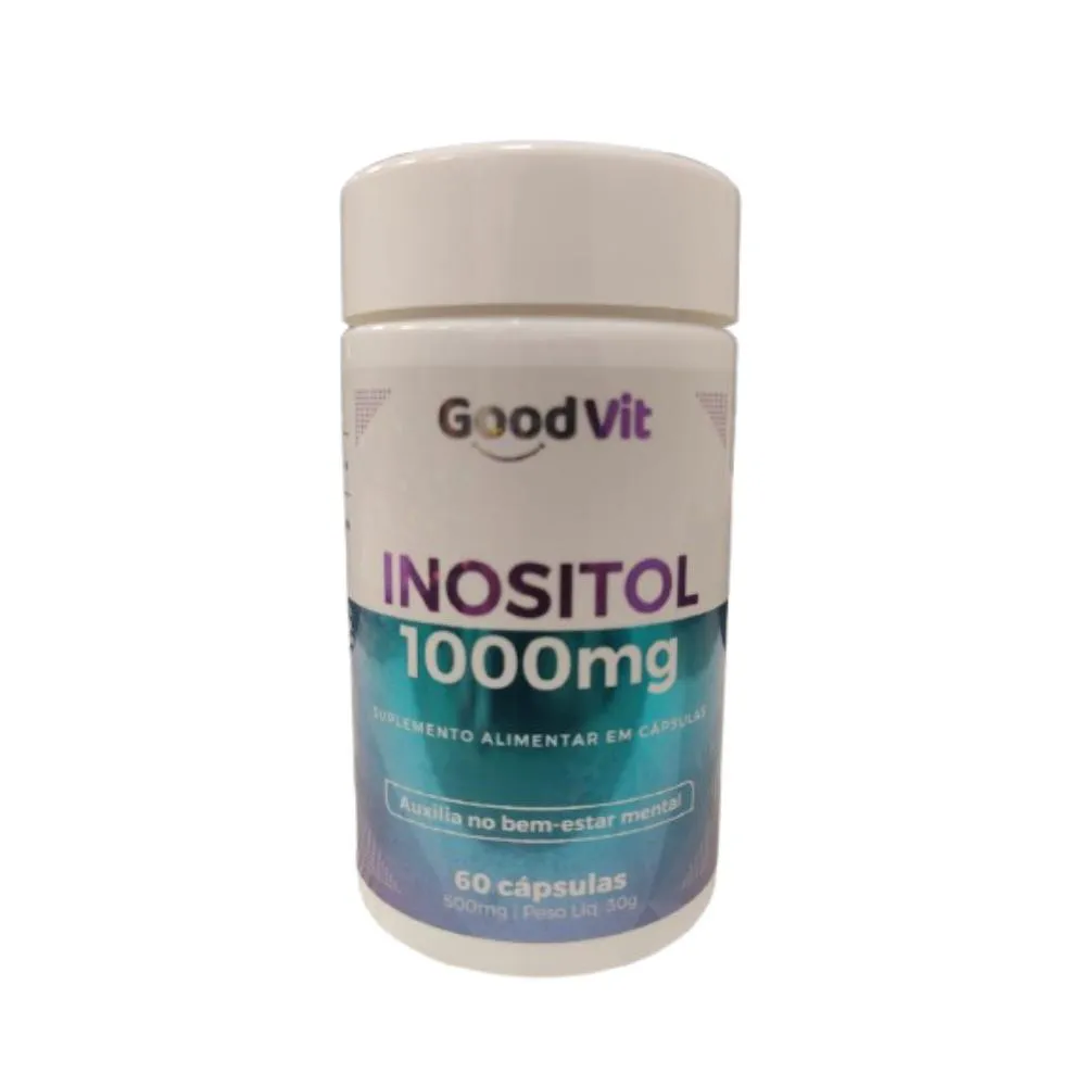 Inositol 1000 Mg C/60 cápsulas - Good Vit