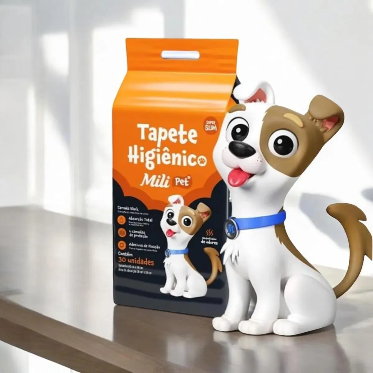 Tapete Higienico Pet Mili Neutralizador de Odores 30 Un
