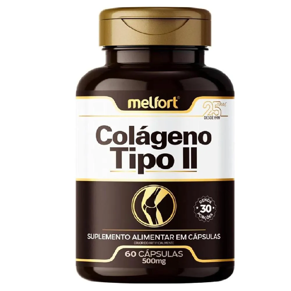 Colageno Tipo Ii 60 cápsulas 500mg Melfort