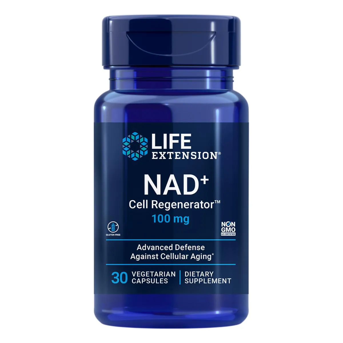 Nad+ Cell Regenerator 100mg 30 Cápsulas Life Extension
