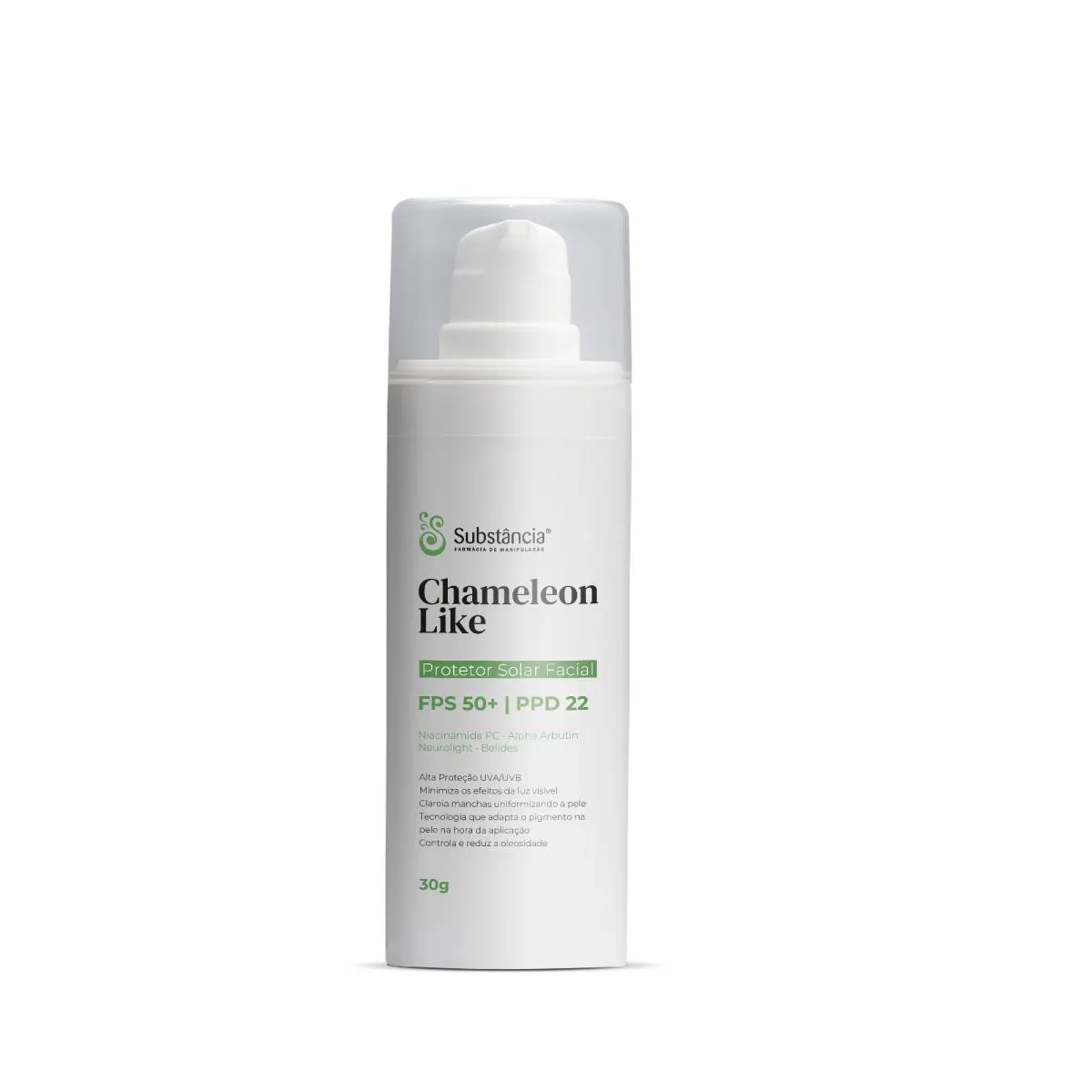 Protetor Solar Facial Chameleon Like Fps 50 + Ppd 22 - 30G