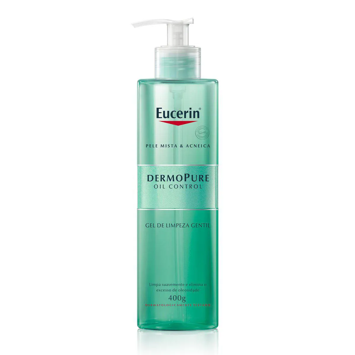 Kit Facial Eucerin Gel de Limpeza Dermo Pure Gentil 400g + Sérum Anti-Idade Hyaluron-Filler Epigenetic 30ml + Protetor Solar Fluido FPS 60 Hydro Fluid 50ml