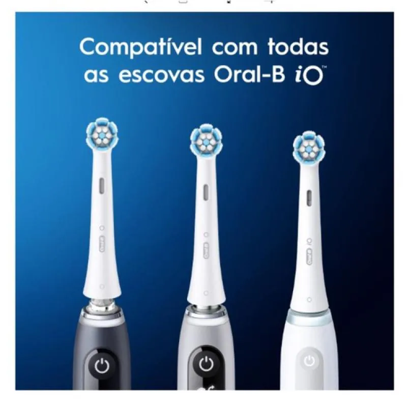 Refil Escova Elétrica Ultimate Clean Io Black 2un - Oral-b