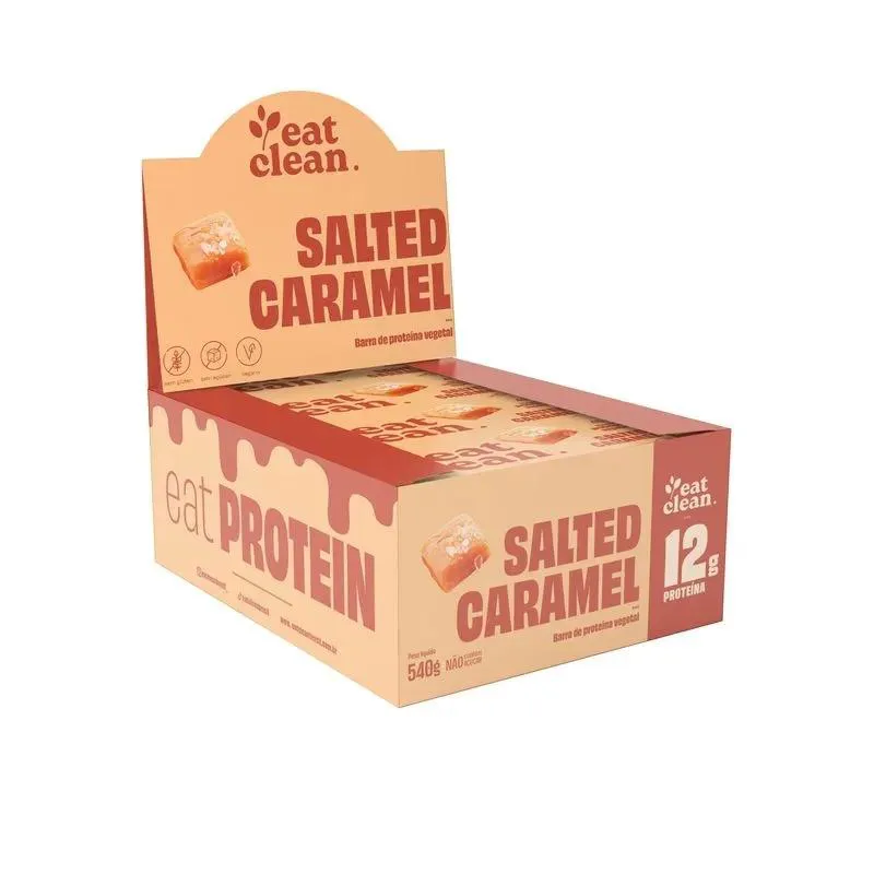 Barrinha De Proteina (Display12 Unid-45G)Salted Caramel