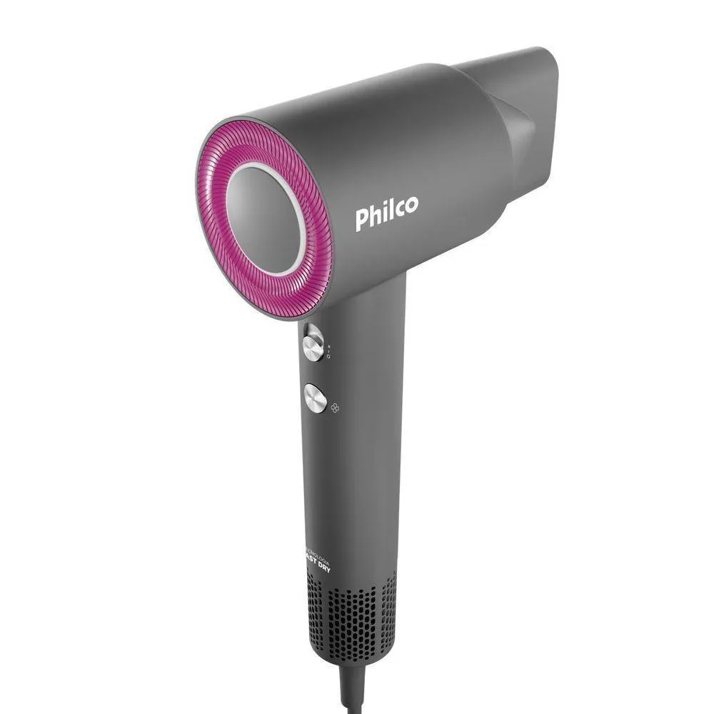 Secador De Cabelos Philco 1600W 4 Temperaturas Psc3600 220V