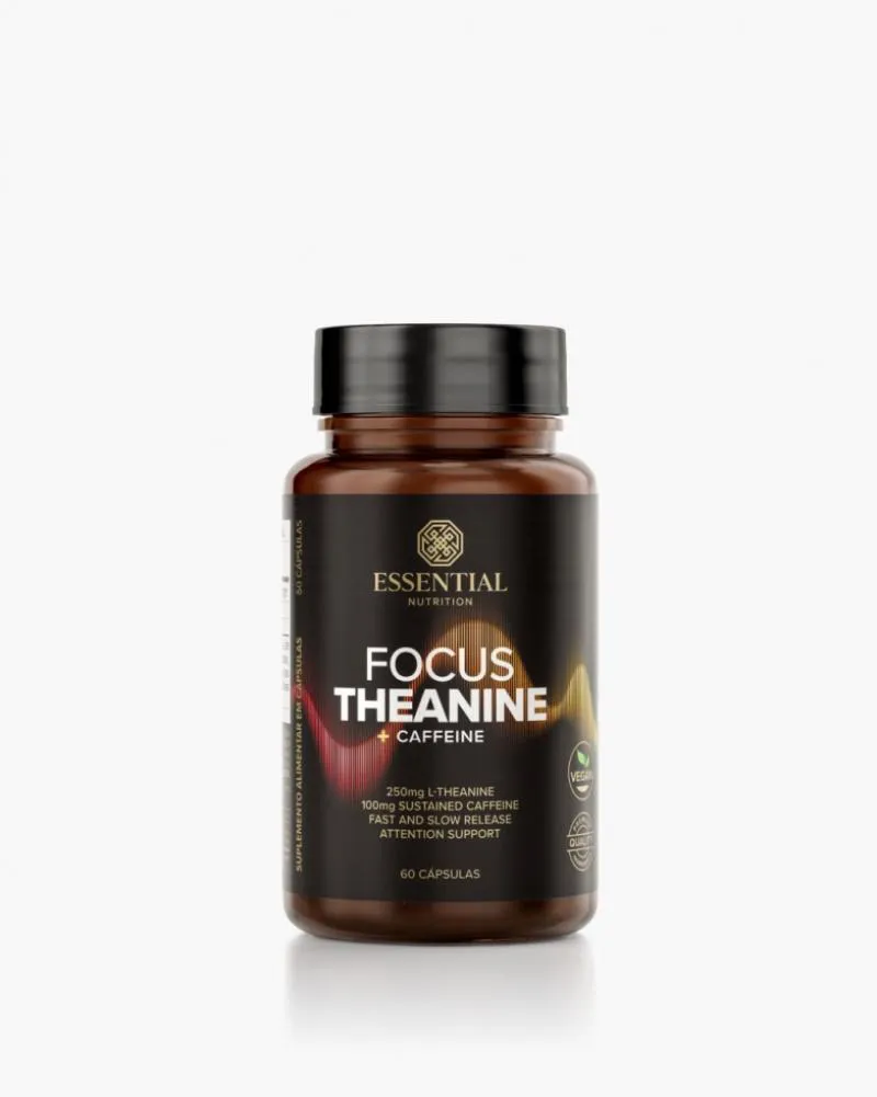 Focus Theanine (60 Cápsulas) - Padrão: Único