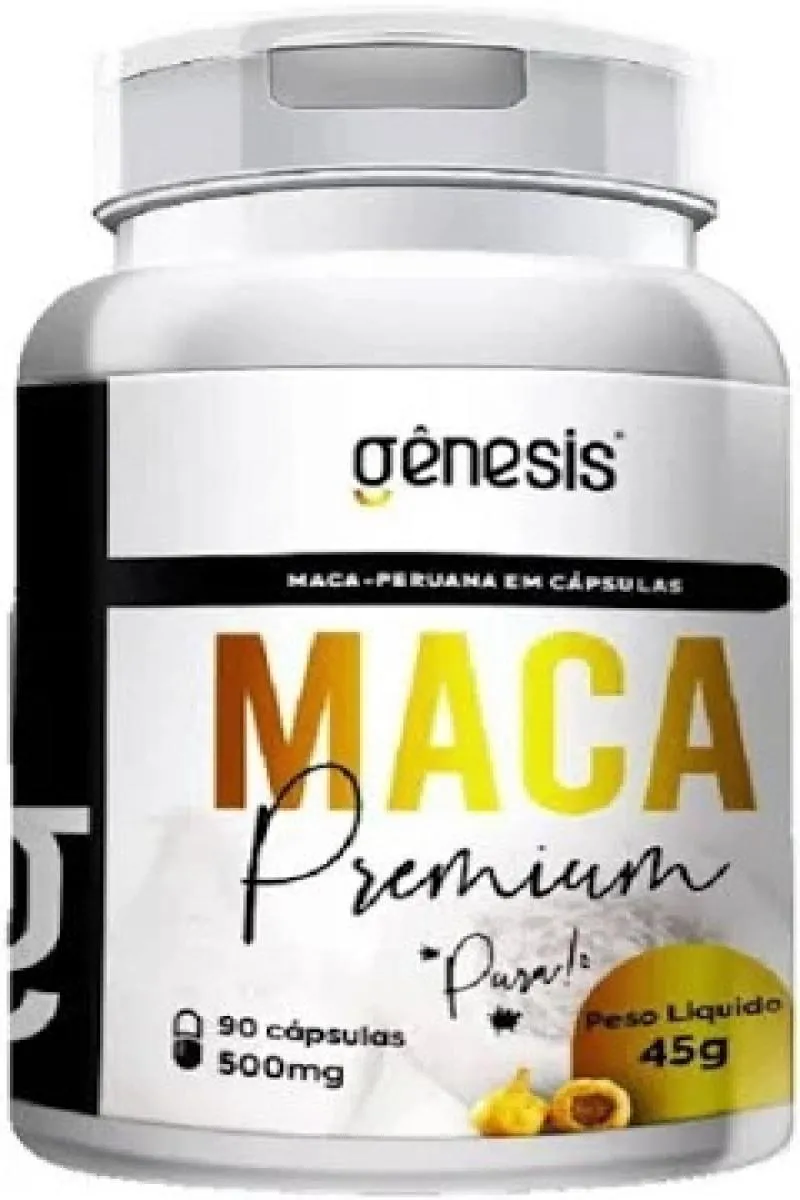 Super Maca Peruana Original (materia Prima Importada) - 90 (cápsulas)  - 500mg - Padrão: Único