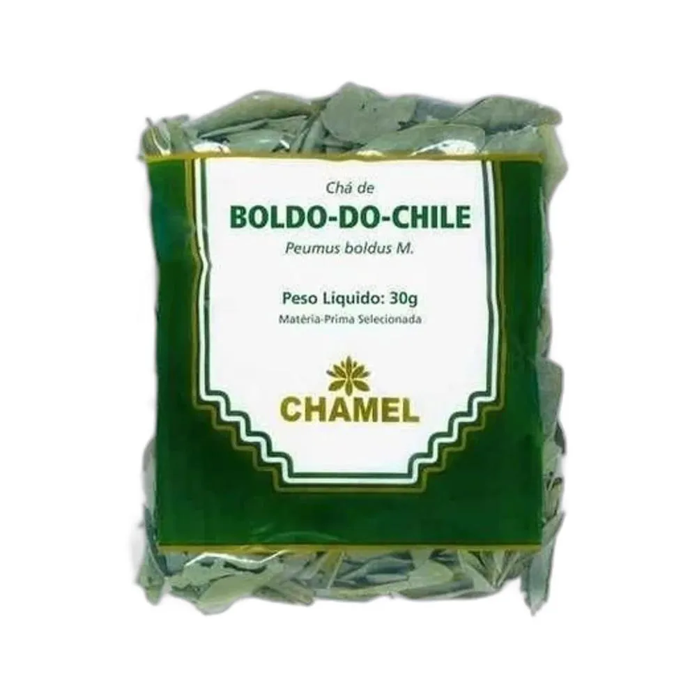 Chá Pacote Boldo Do Chile Folhas 30G - Chamel
