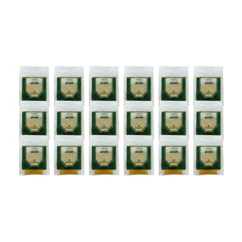 Kit 18X Pacote De Curcuma 30G - Chamel