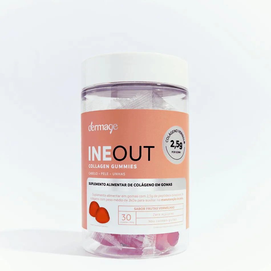 Dermage Ineout Suplemento De Colágeno 30 Gomas