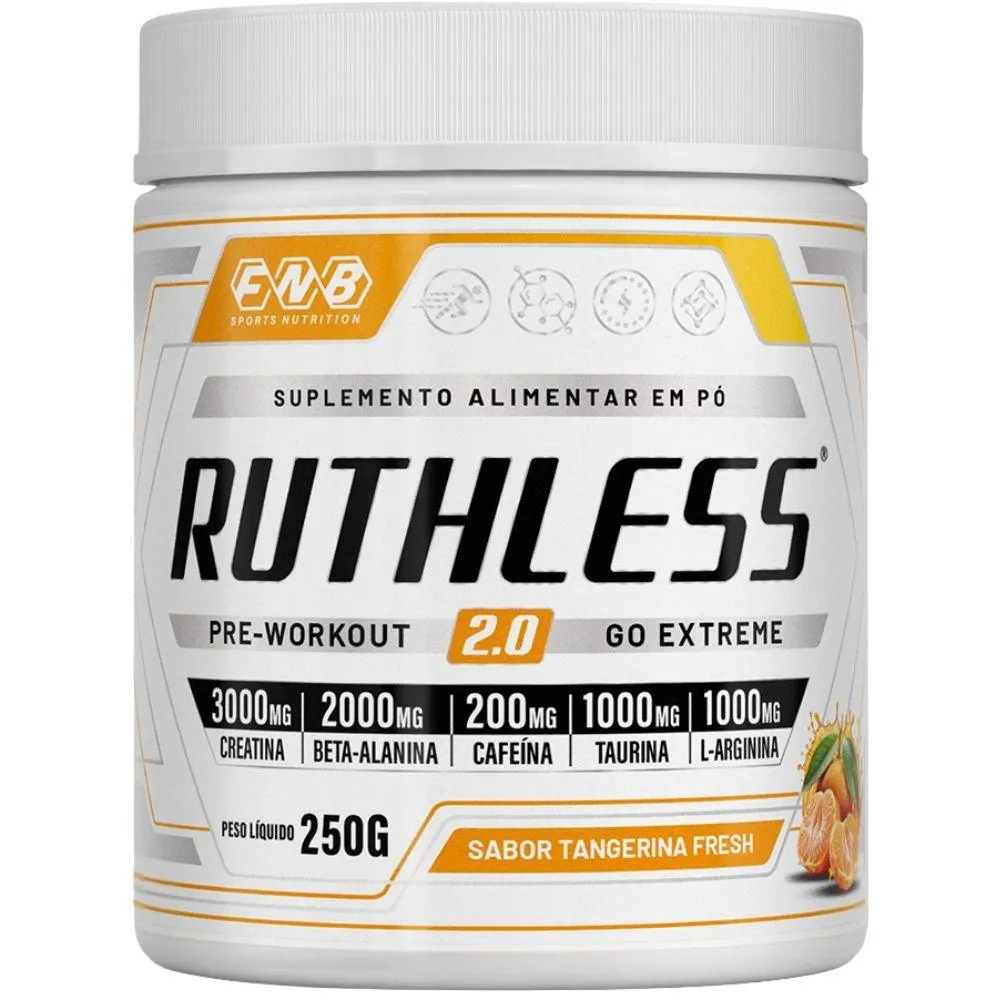 Ruthless 2.0 Pré Treino 250G - Fnb Sports