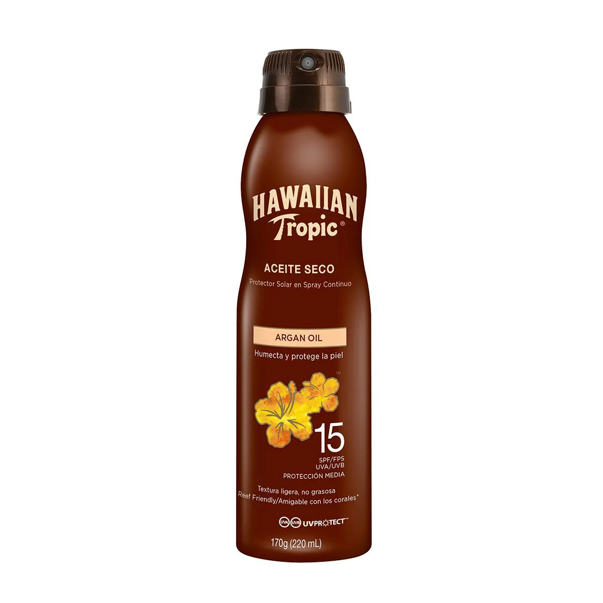 Protetor Solar Hawaiian Tropic Island Sport FPS 50 loção 240ml