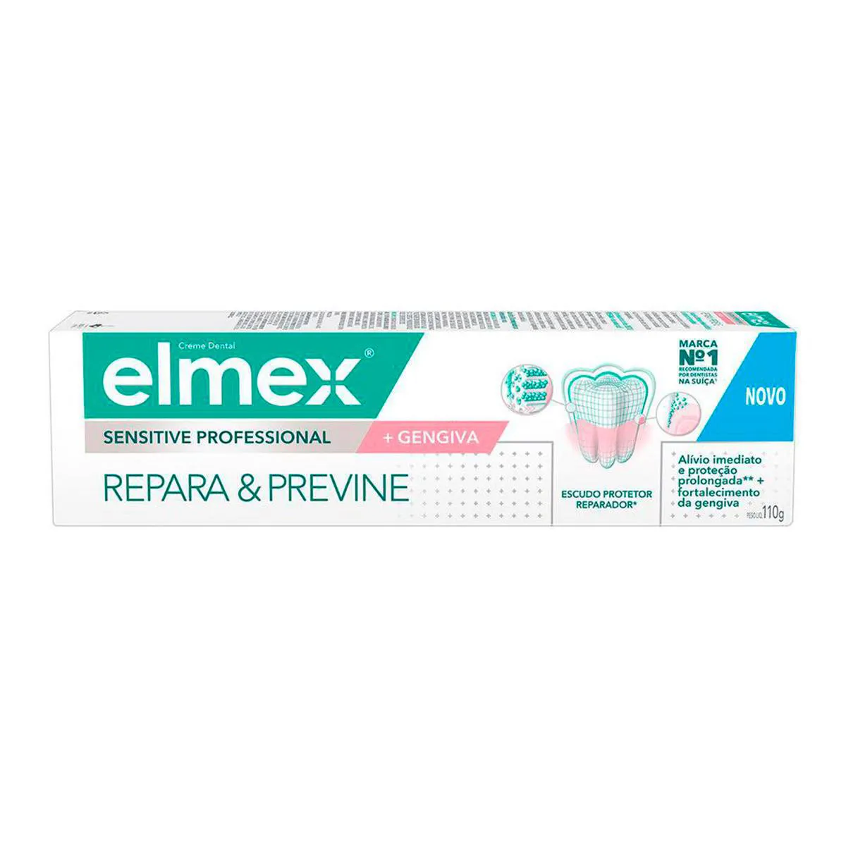 Creme Dental Elmex Sensitive Professional + Gengiva 110g