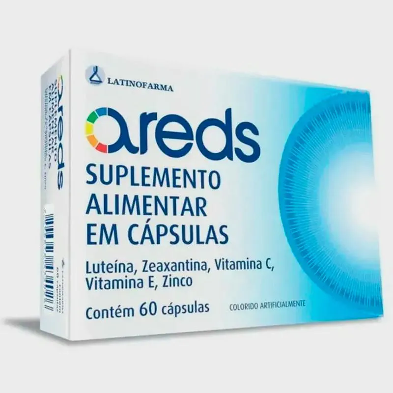 Suplemento Alimentar Areds 60 cápsulas - Latinofarma