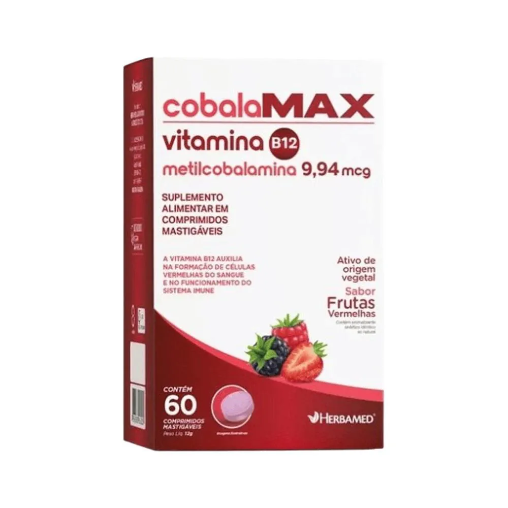 Vitamina B12 Metilcobalamina 60 Cpr - Herbamed