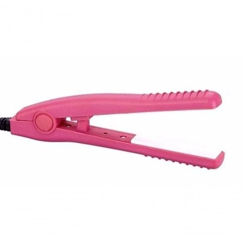 Mini Chapinha Prancha Portátil Alisa e Ondula Viajem - Roxo Bivolt