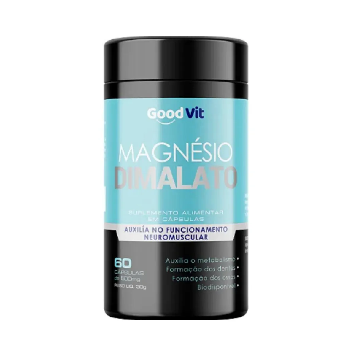 Magnésio Dimalato 60Cáps - Good Vit