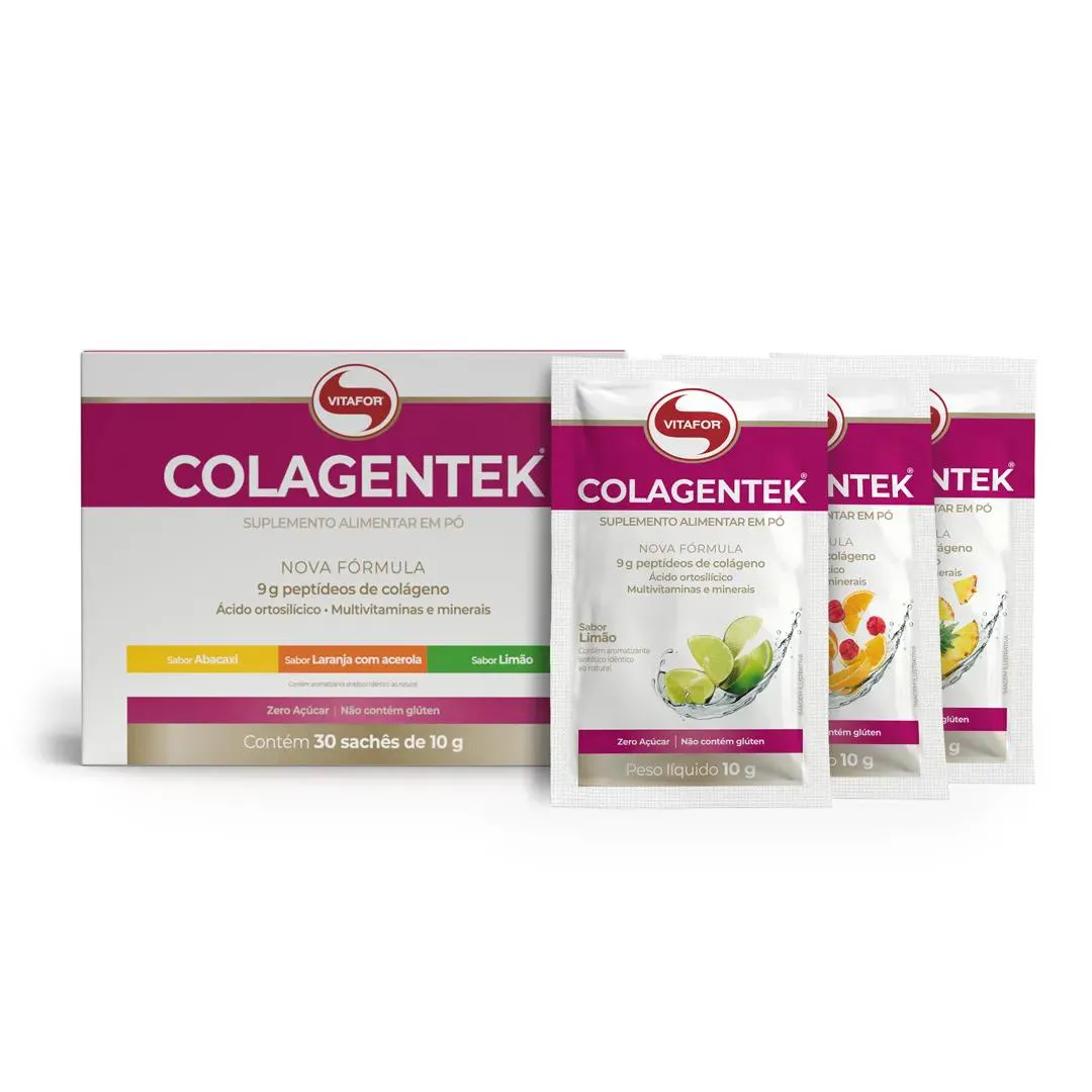 Colagentek 30 Sachês 10G Sortidos Vitafor