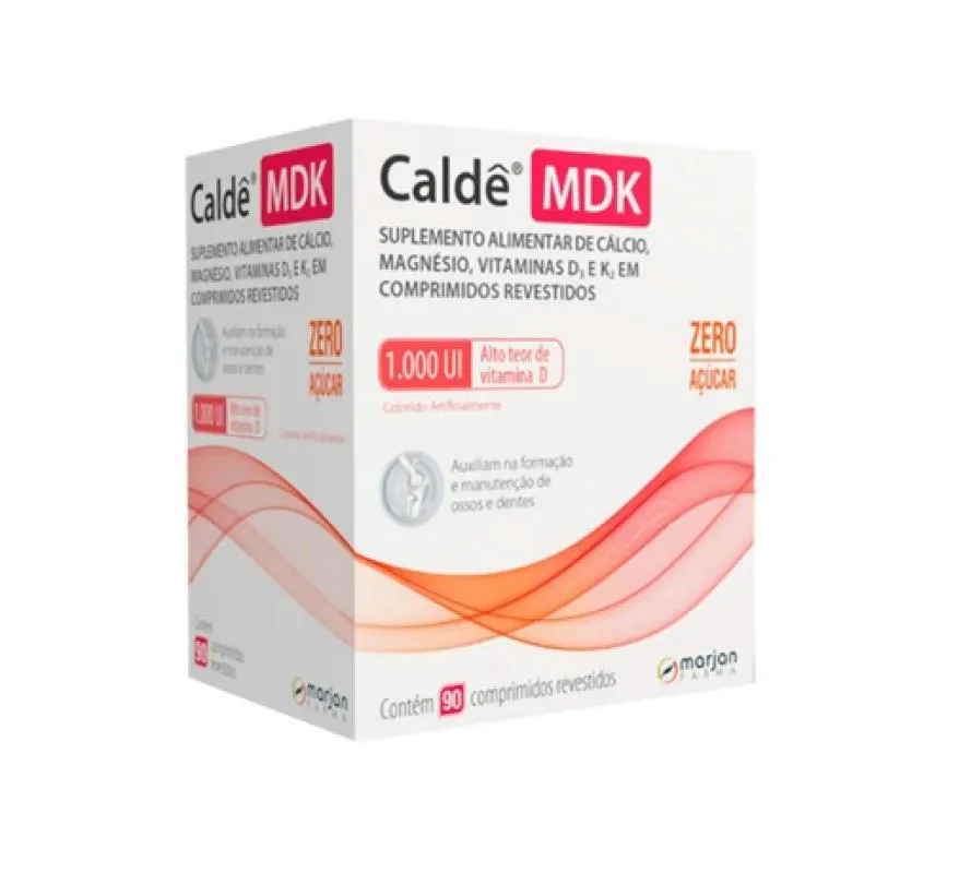 Caldê Mdk 1.000Ui Suplemento Alimentar Marjan 90Cpr