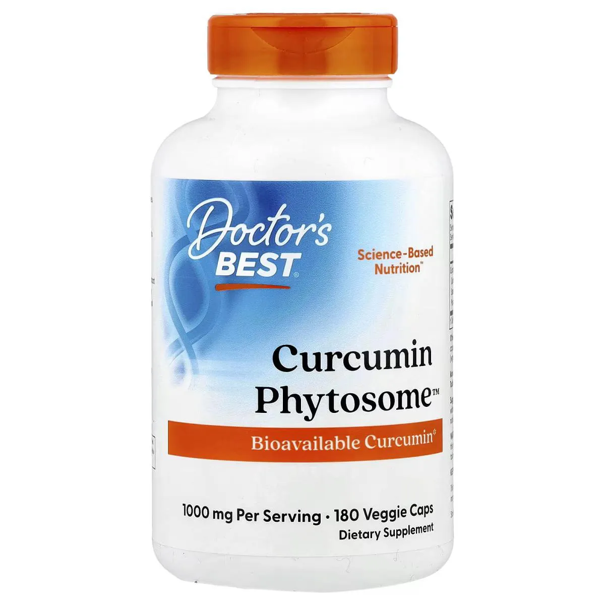 Curcumina Fitossomo 500Mg 180 Capsulas Veganas - Doctor's Best