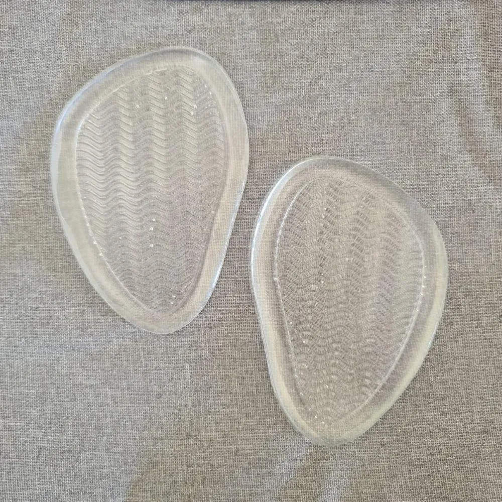 Par Palmilha Ortopédica Protetor para Pés Almofadas Silicone Sapato