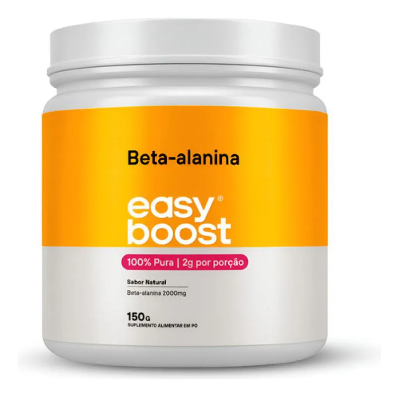 Beta Alanina 100% Pura Easy Boost Beta Alanine Pure 150g Natural