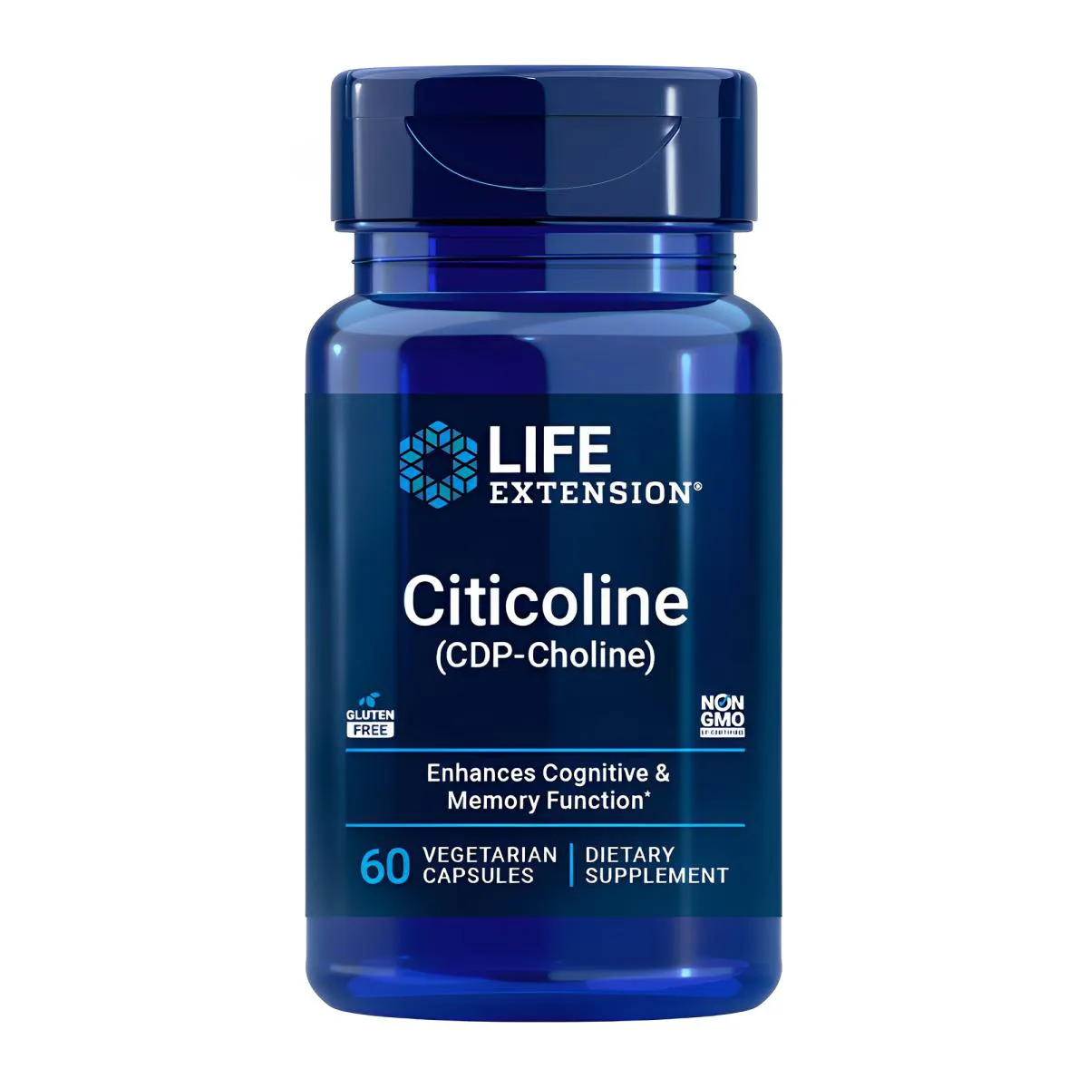 Citicolina (Cdp-Colina) Life Extension 60 Cáps Importado