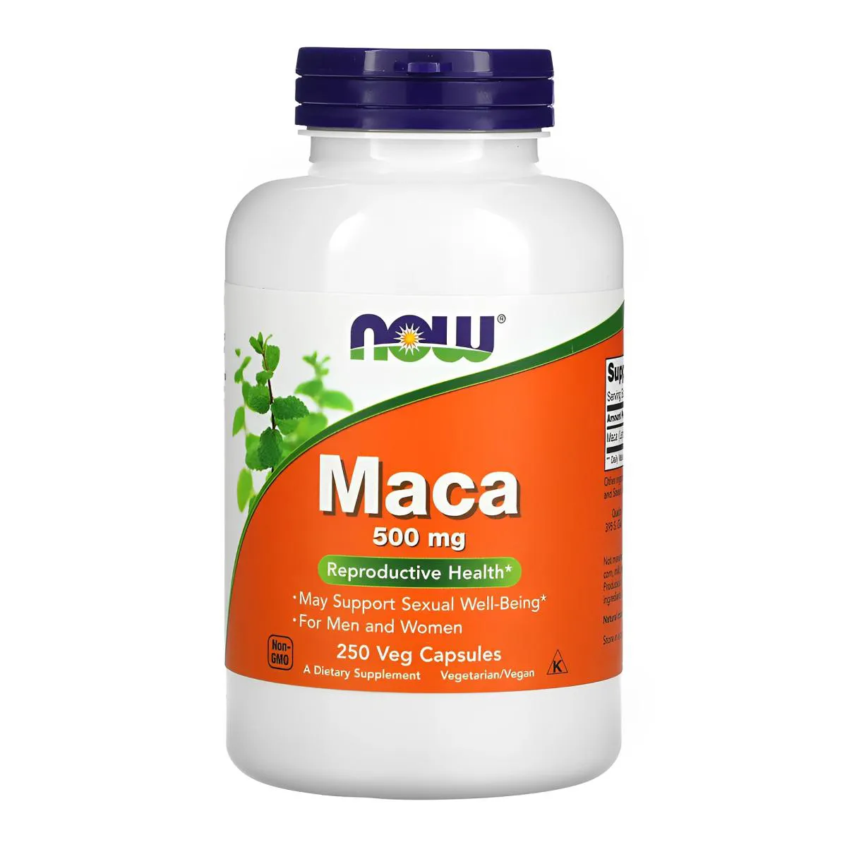 Maca Peruana 500Mg Now Foods 250 Veg Caps 4762