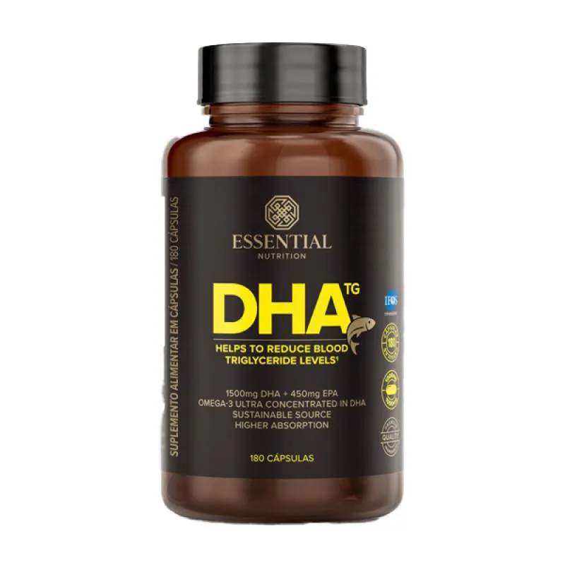 Dha Tg Essential Nutrition 180 Cápsulas