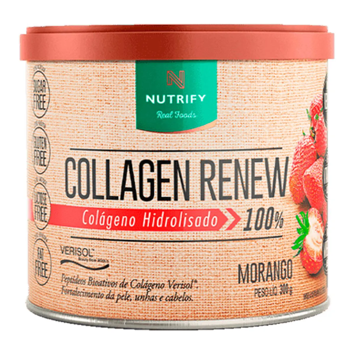 Collagen Renew Morango Nutrify 300g