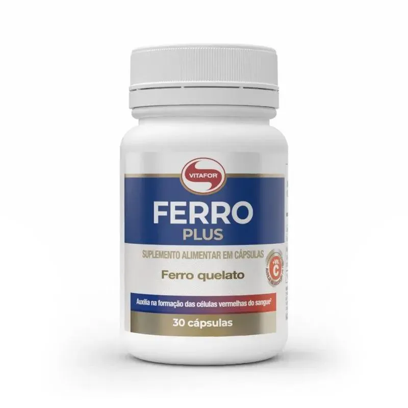 Ferro Plus (30 Caps) - Padrão: Único