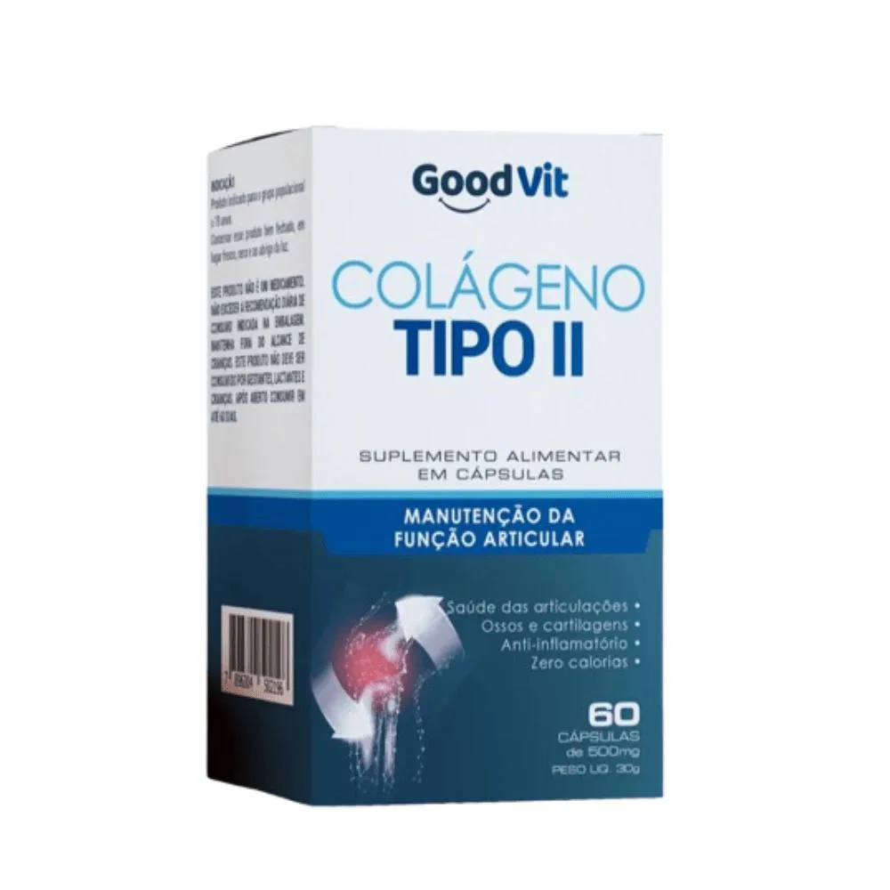 Colágeno Tipo 2 C/60 cápsulas Good-Vit