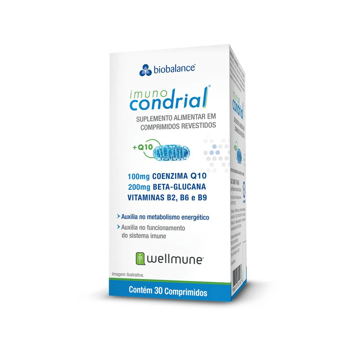 Imunocondrial Coenzima Q10 30Comprimidos Biobalance
