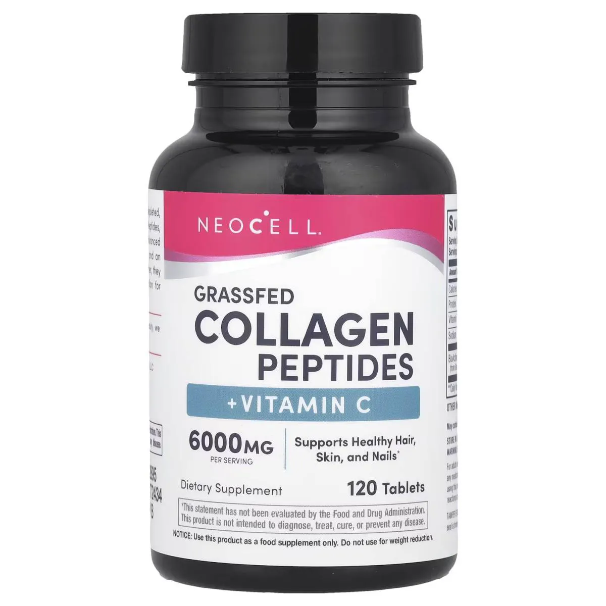 Super Colageno Tipo 1 & 3 + Vitamina C Tabletes 120 - Neocell