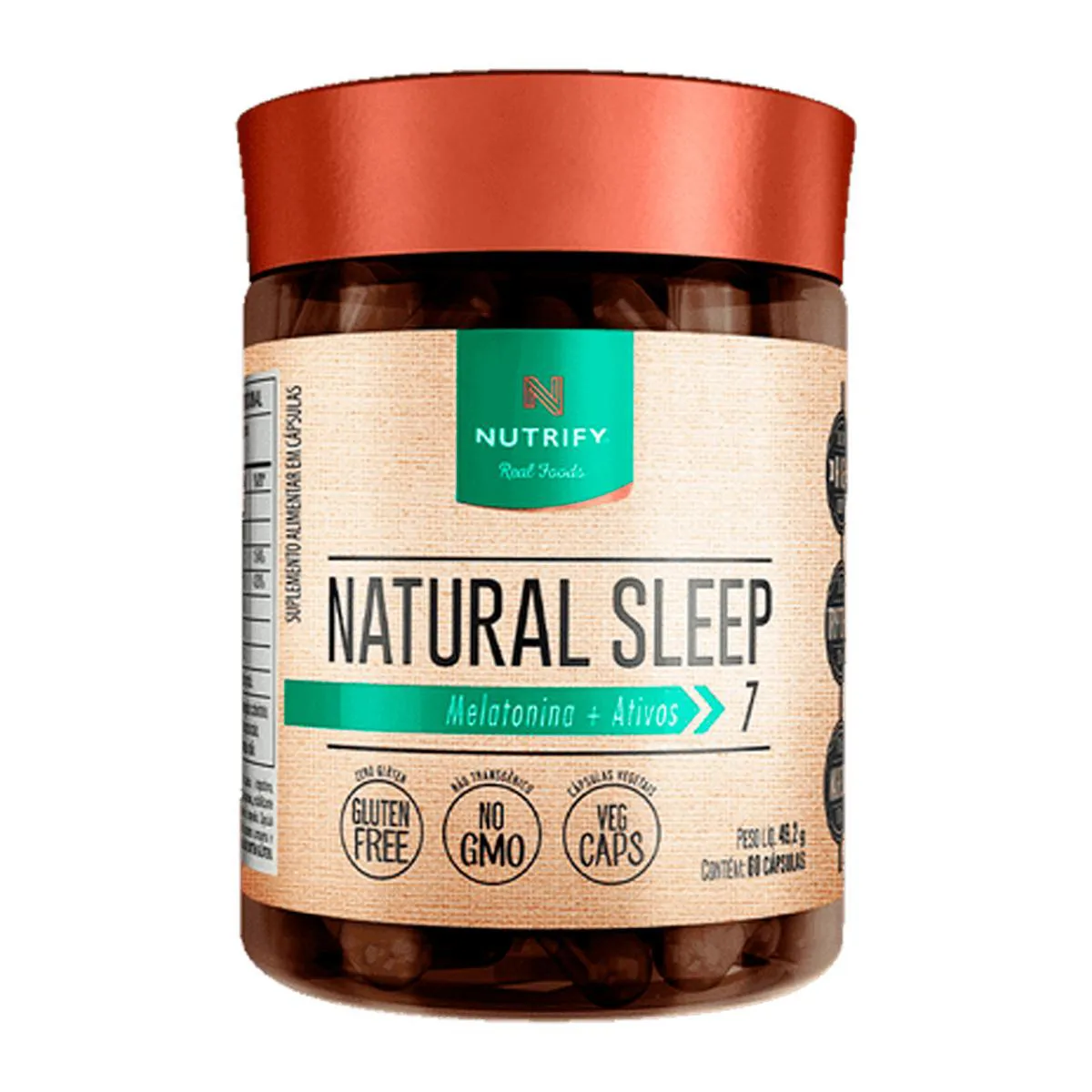 Natural Sleep Nutrify 60 Cápsulas