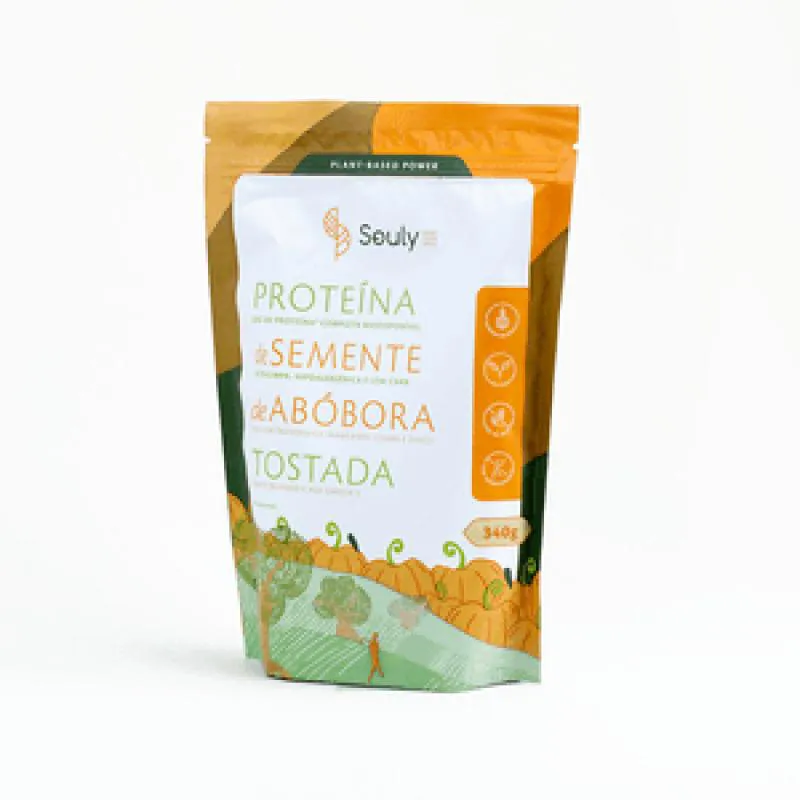 Proteína de Semente de Abóbora Tostada Souly 340g