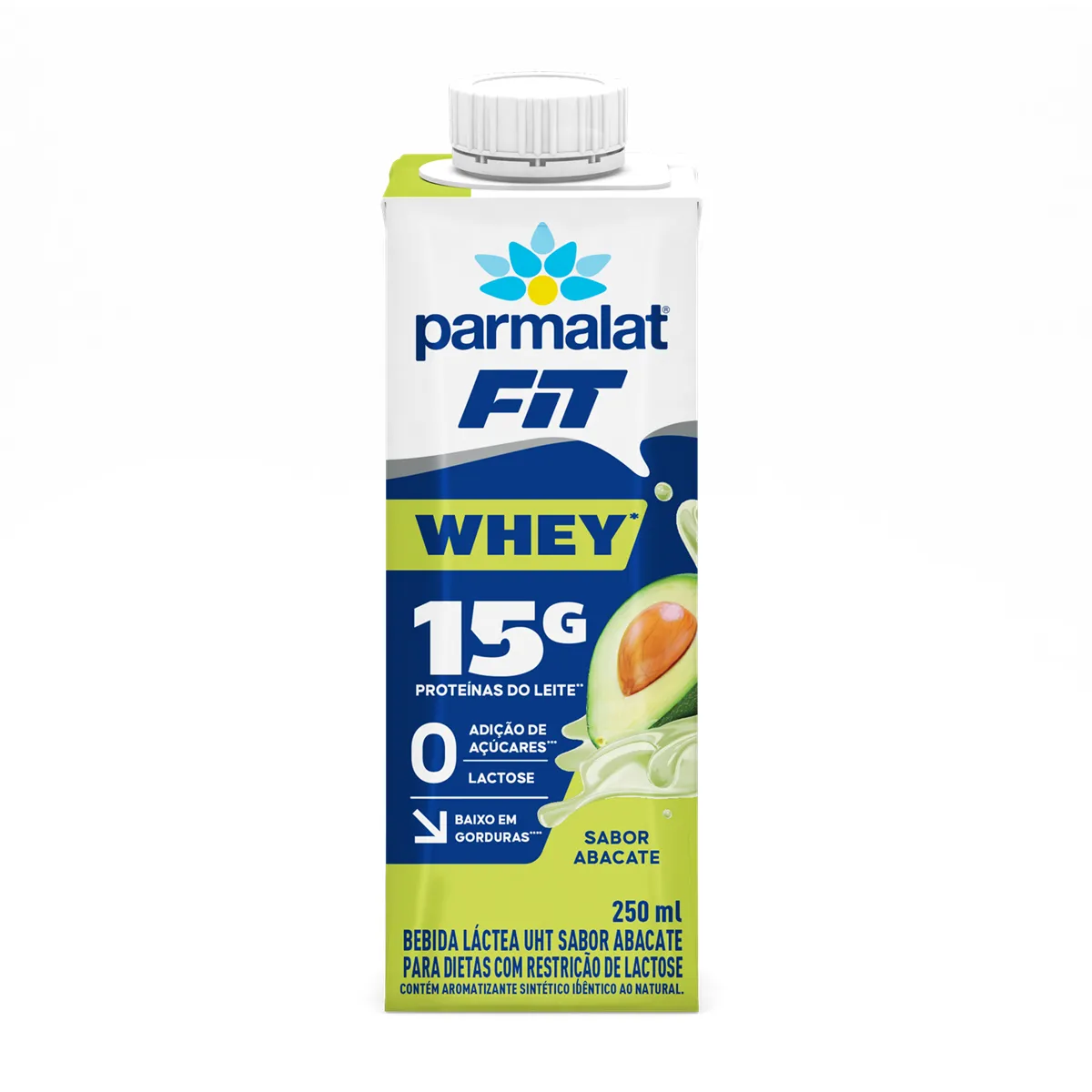 Whey Protein Parmalat Whey Fit Abacate Zero Lactose 250ml