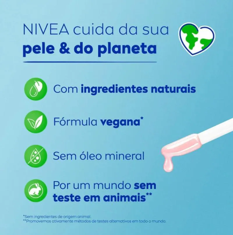 Hidratante Labial Lip Oil Nivea Natural Glow 5,5Ml
