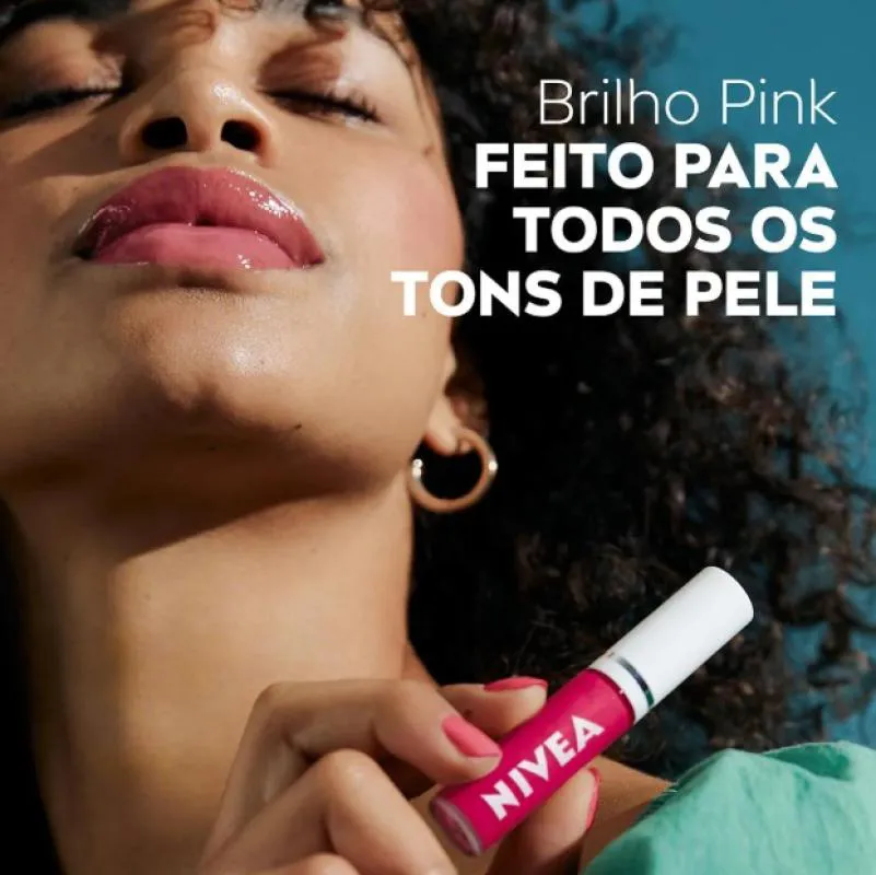 Hidratante Labial Lip Oil Nivea Pink Rock 5,5Ml