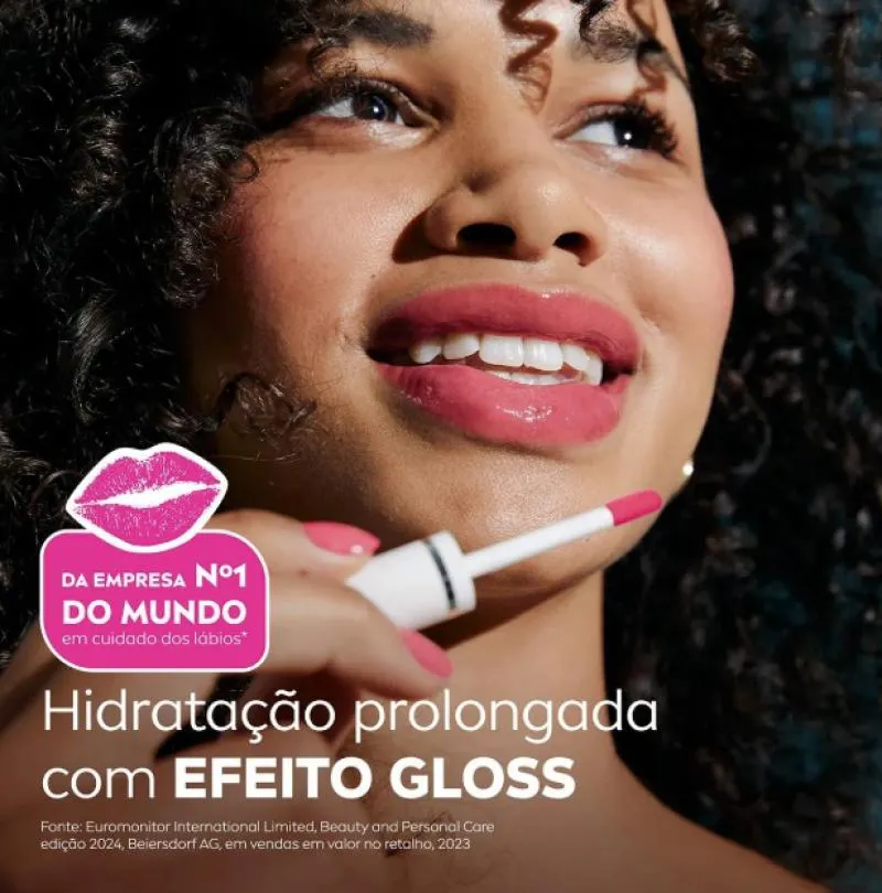 Hidratante Labial Lip Oil Nivea Pink Rock 5,5Ml