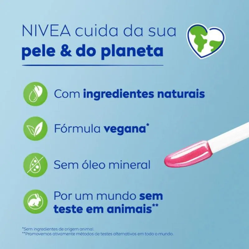 Hidratante Labial Lip Oil Nivea Pink Rock 5,5Ml