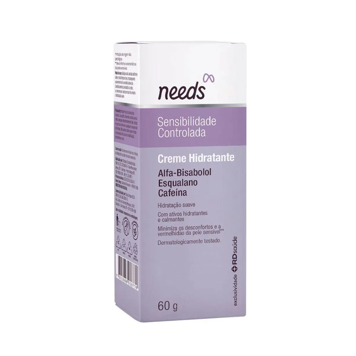 Creme Hidratante Facial Needs Peles Sensíveis 60g