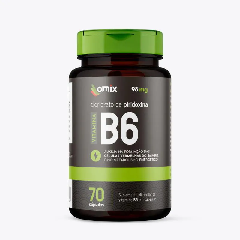 Vitamina B6 Omix 70Cáps