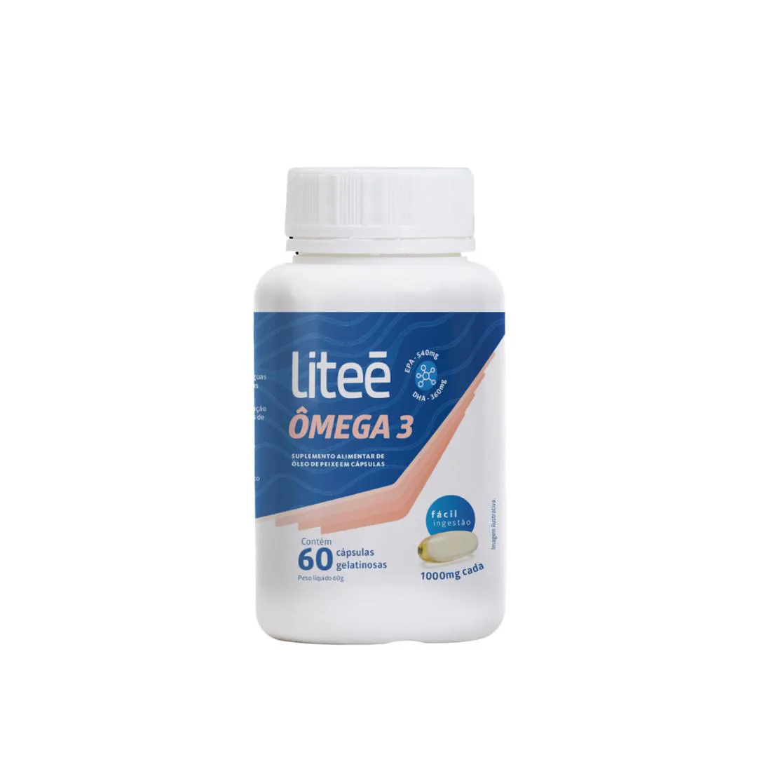 Ômega 3 Litee 1.000Mg 60 Cápsulas Softgel