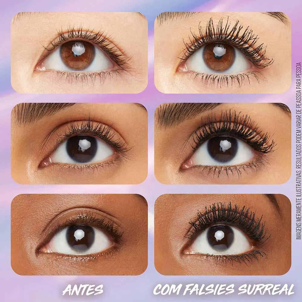 Máscara de Cílios Lavável Maybelline Ny - The Falsies Surreal 10ml