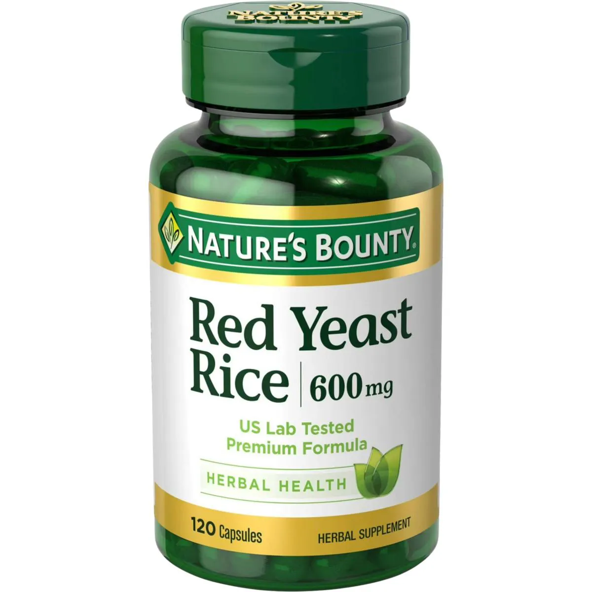Arroz de Levedura Vermelha 600 Mg , 120 Cápsulas - Nature'S Bounty