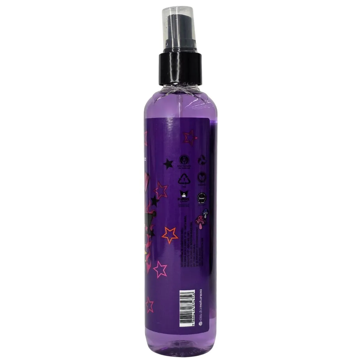 Body Splash Black Cherry Kuromi Vegano Cia. da Natureza 240Ml