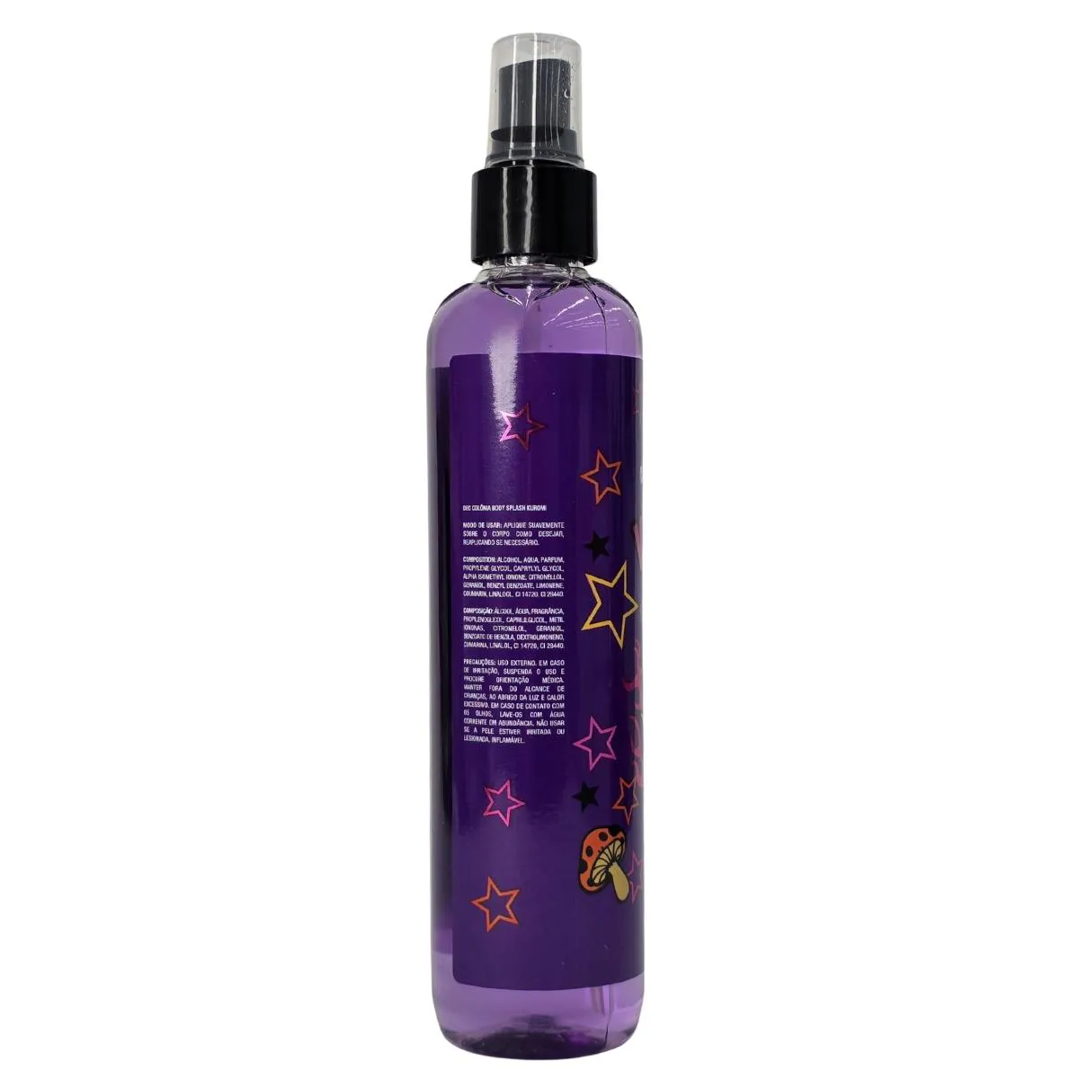 Body Splash Black Cherry Kuromi Vegano Cia. da Natureza 240Ml