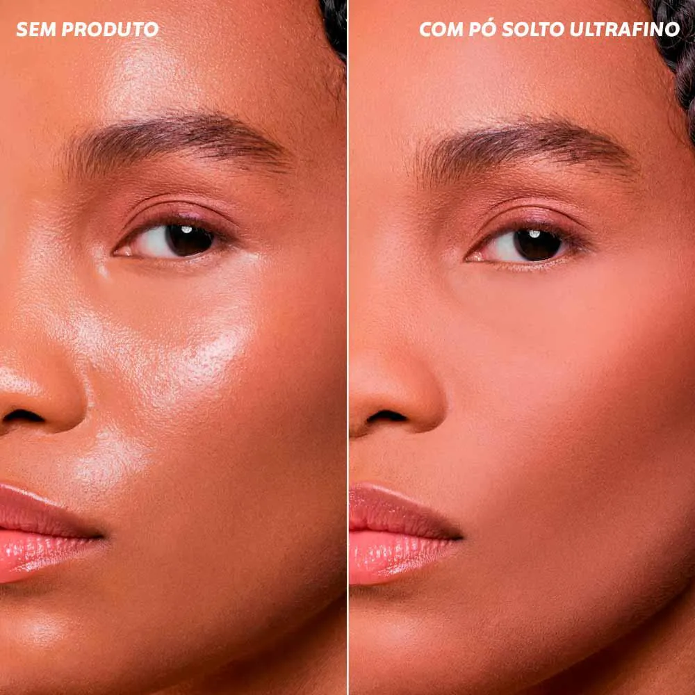 Pó Solto Facial Ultrafino Dailus Rosa